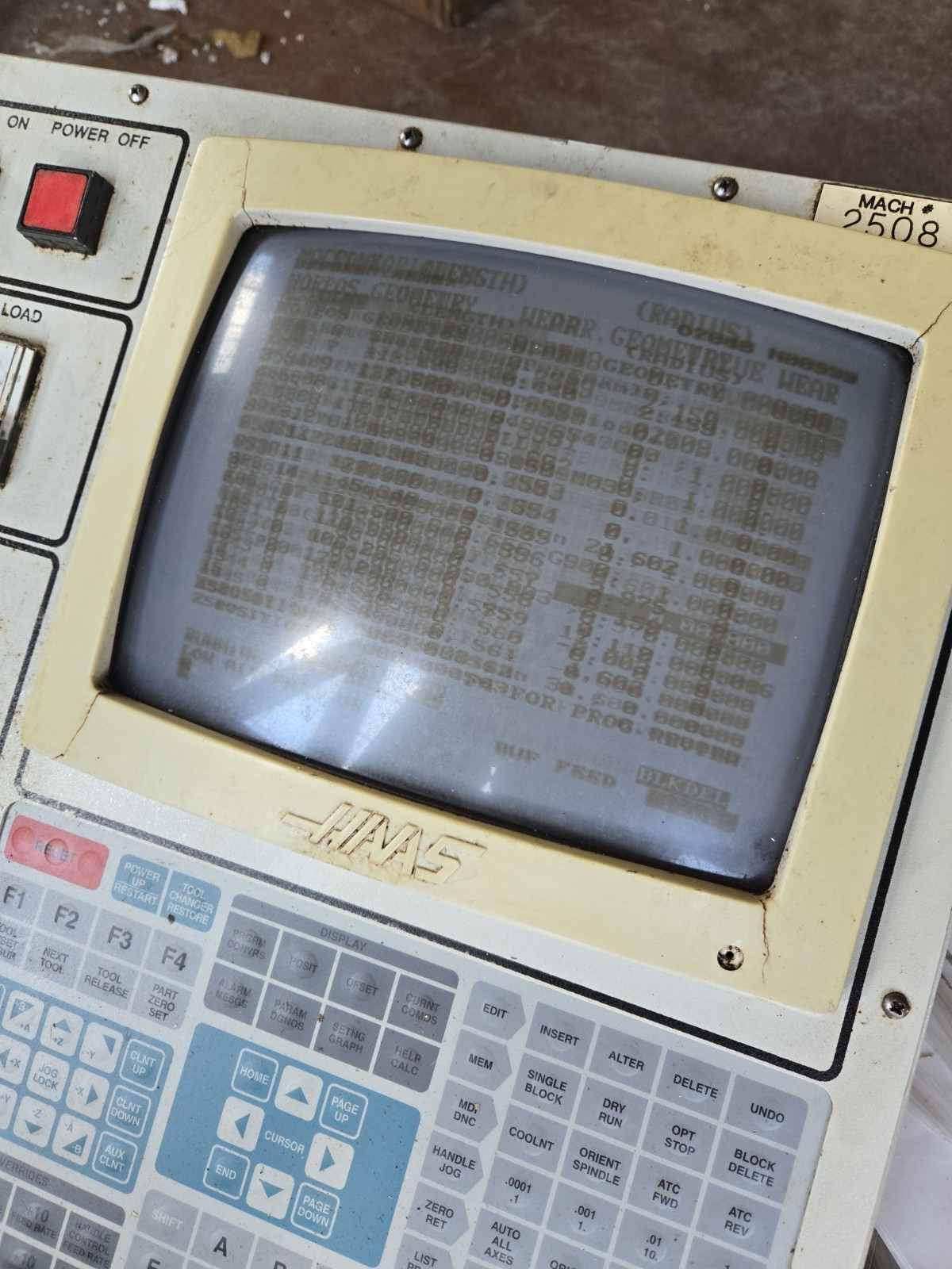 Haas Automation Control Simulation Panel Module Controller Mill Lathe Machine