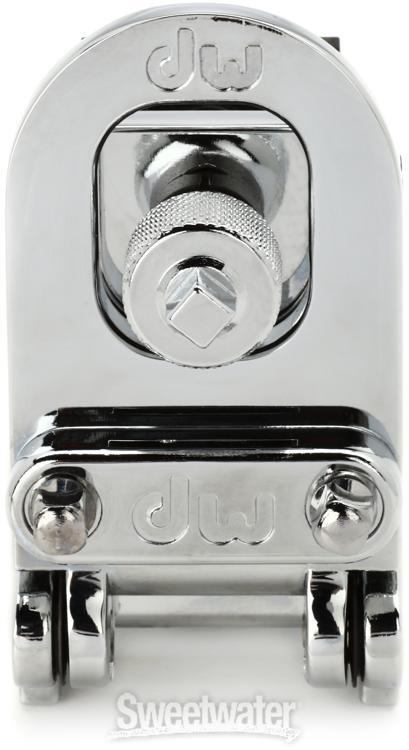 DW MAG Snare Drum Throw Off/Butt Plate Assembly - 5-position - Chrome