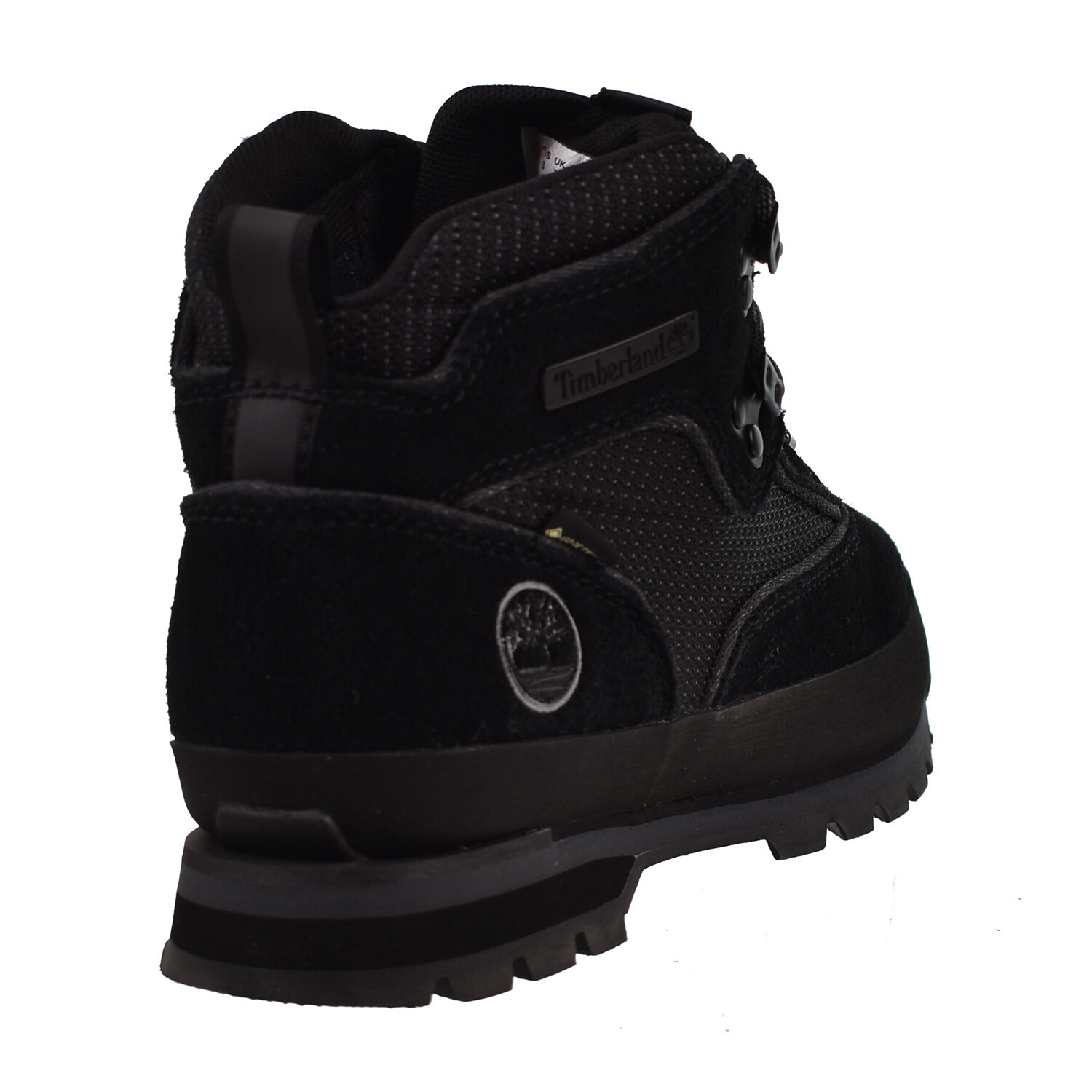 Timberland Euro Hiker Lace Up Men's Boots Black Suede TB0A2QCN