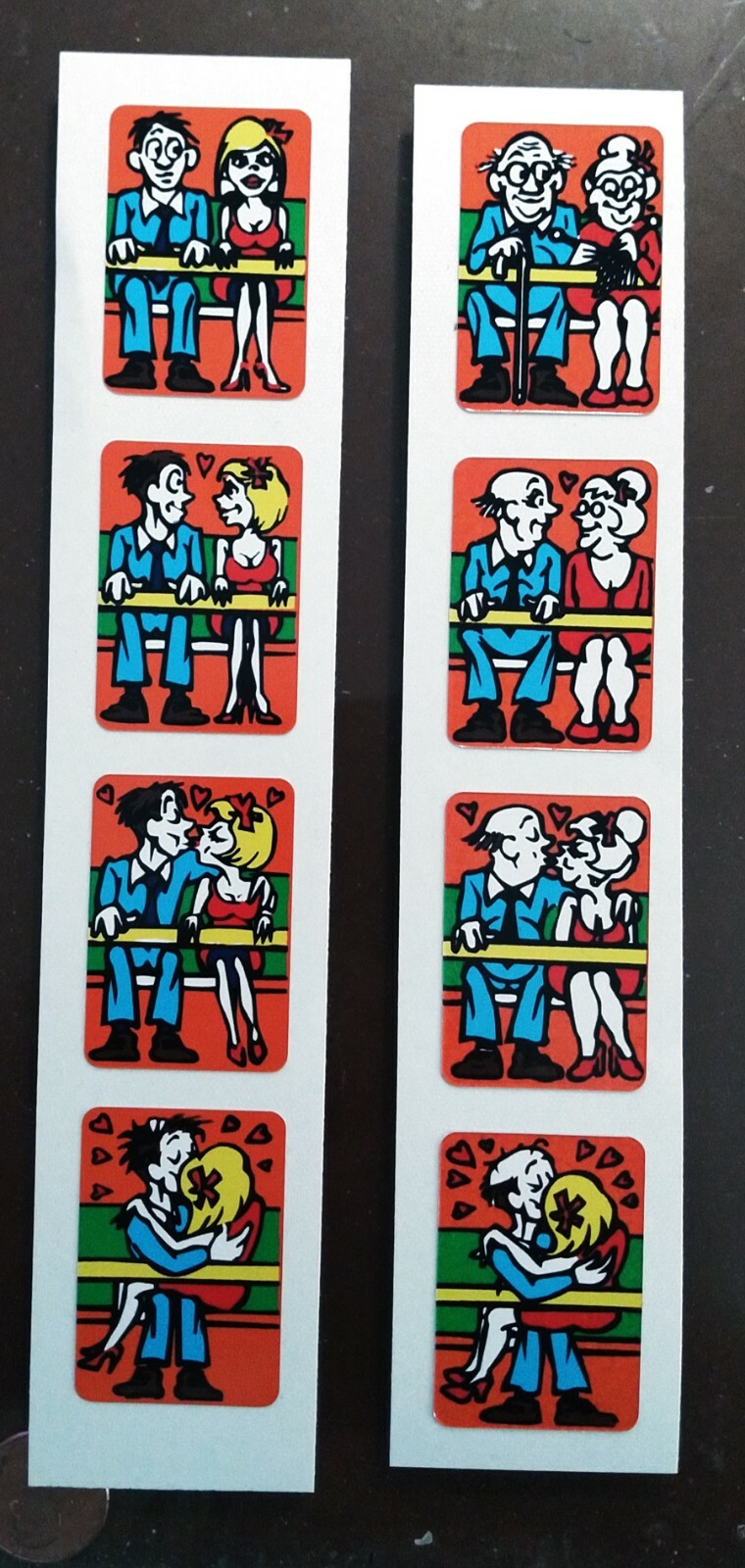 Williams Hurricane Pinball Machine Ferris Wheel Decal Sequence Set x2