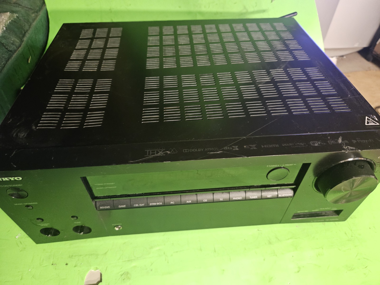 Onkyo TX-NR656 Stereo Receiver 7.2 Channel Bluetooth 4K AV Tested