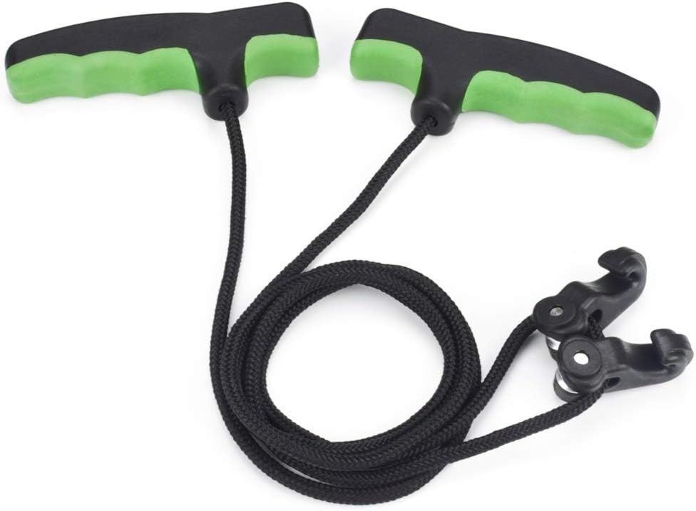 Effortless Crossbow Cocking Tool - 65 Inch Double Handle Aid Reduces Draw Weight