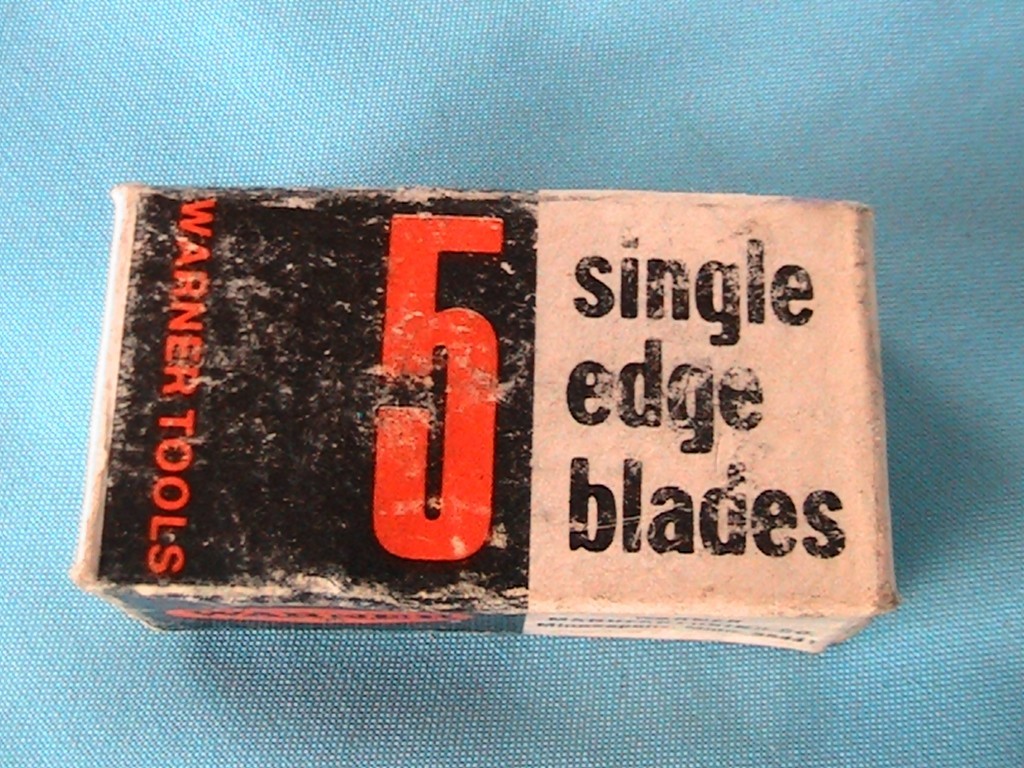 13 NEW WARNER TOOL ACCURACY SINGLE EDGE BLADES #108