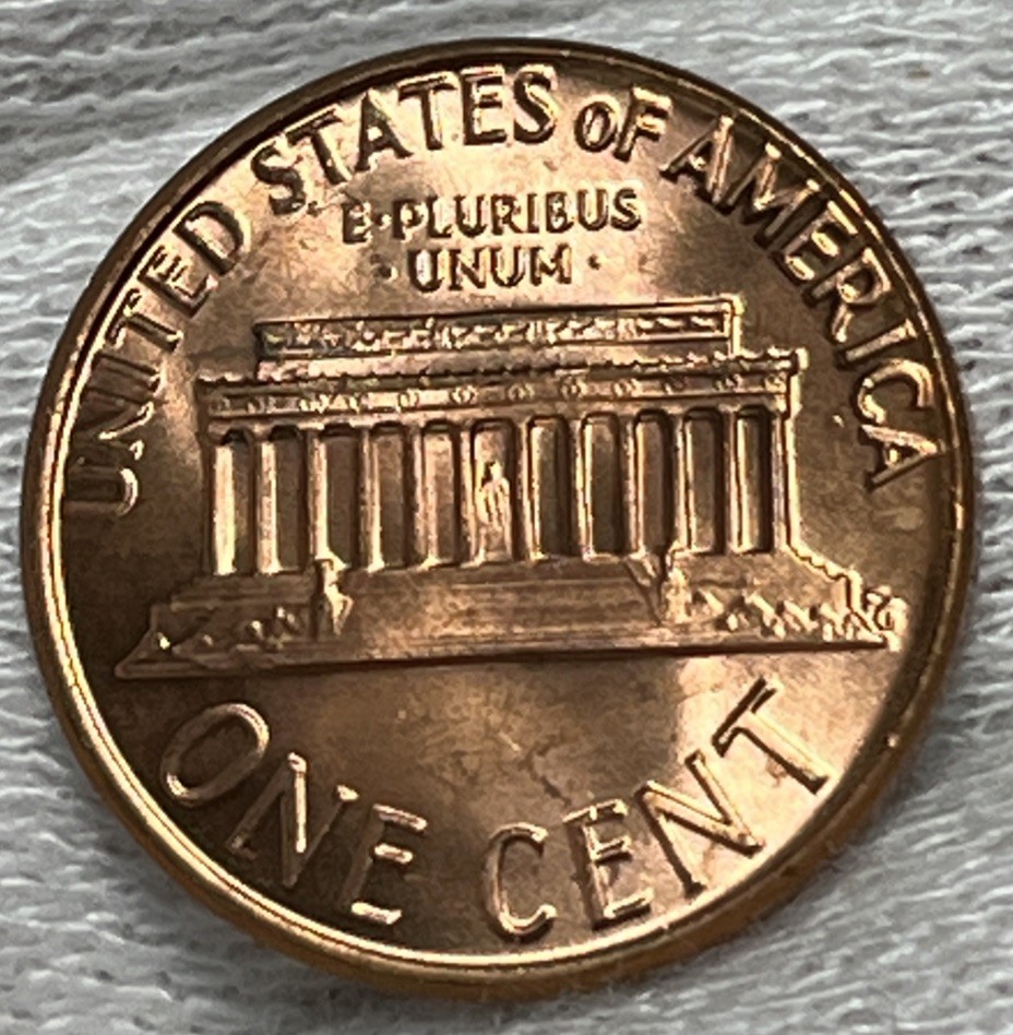 1975 Penny Errors DDO DDR Doubling Date Lettering On Rim Die Clash Uncirculated