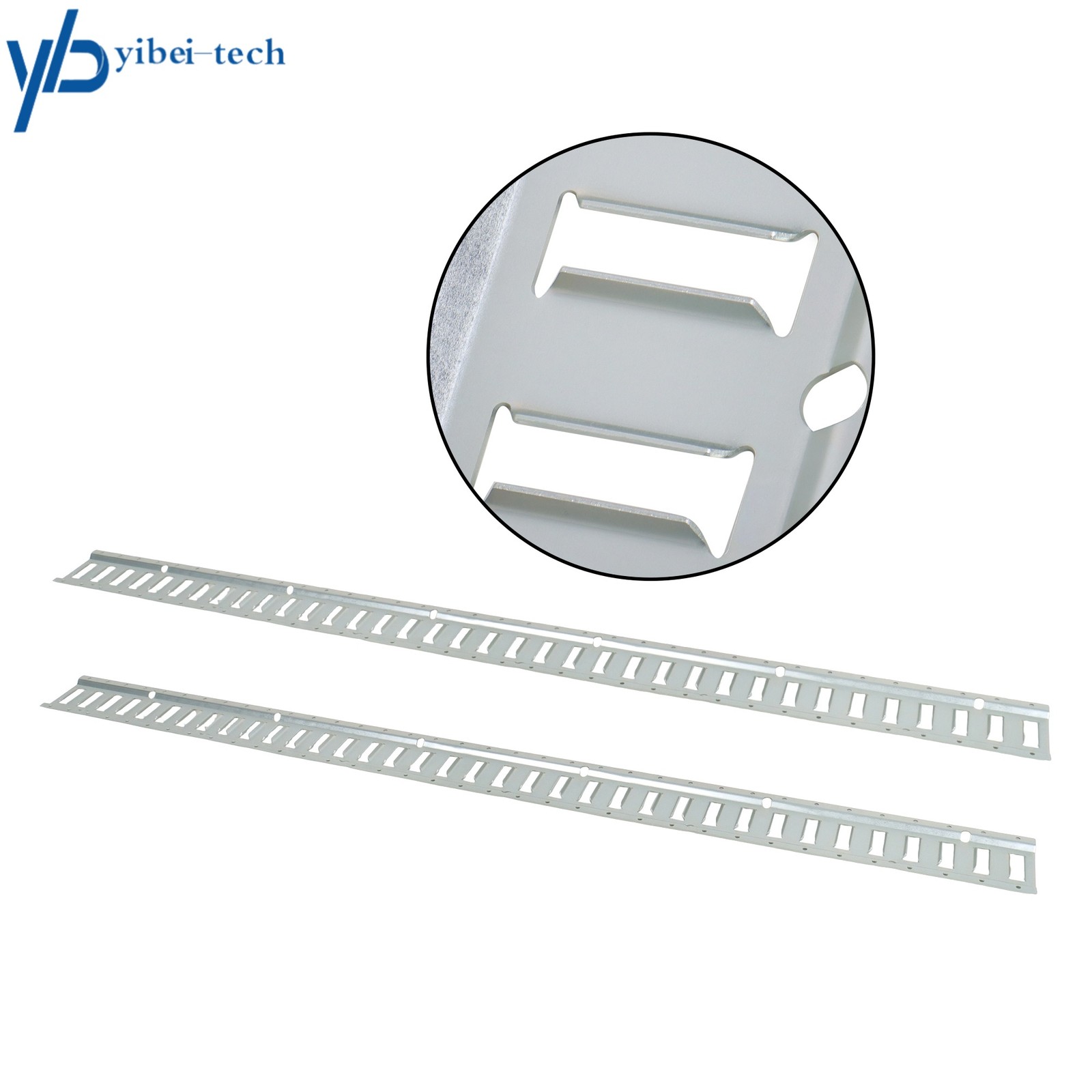 For Garages Vans Trailers 4 Pack 6' E Track Tie Down Rail Kit Galvanized Steel