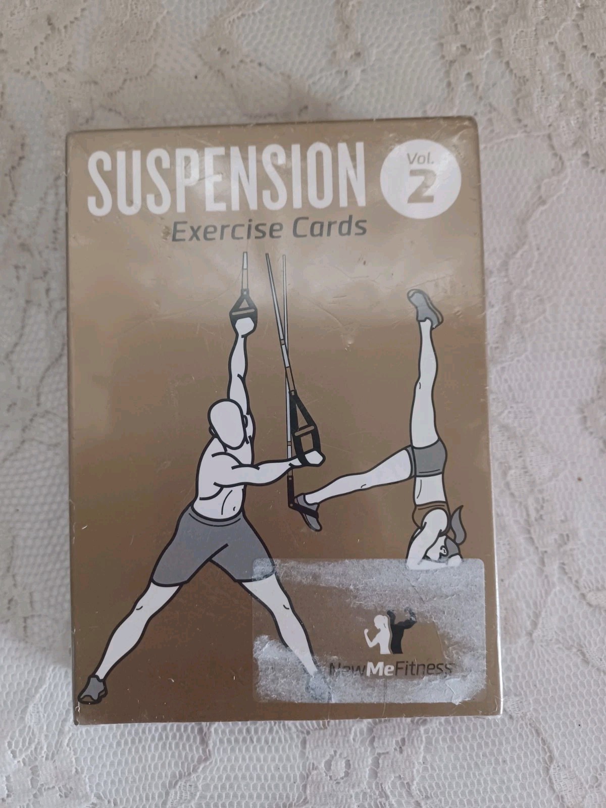 New Me Fitness ~ Workout SUSPENSION EXCERSICE CARDS 50 Suspension 12 Stretches
