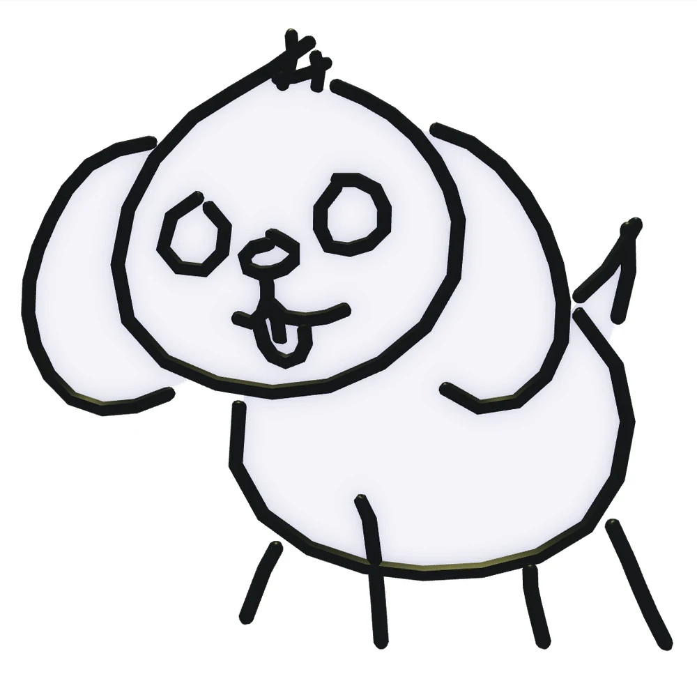 2D Doggy / All Variations! FR, NFR, MFR, Neon, Mega - Adopt From Me