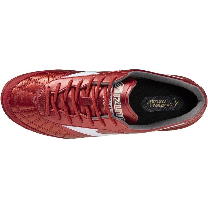 Mizuno Morelia Sala Japan TF Q1GB2502 Ruby Red White Futsal Shoes New