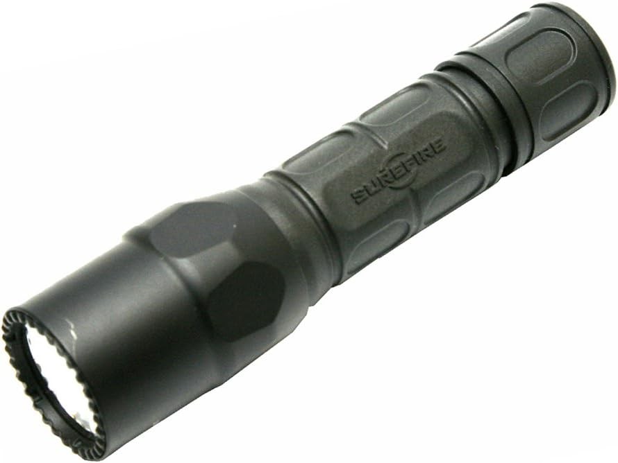 SureFire G2X Tactical Single-Output LED Flashlight with Tactical switch, Black