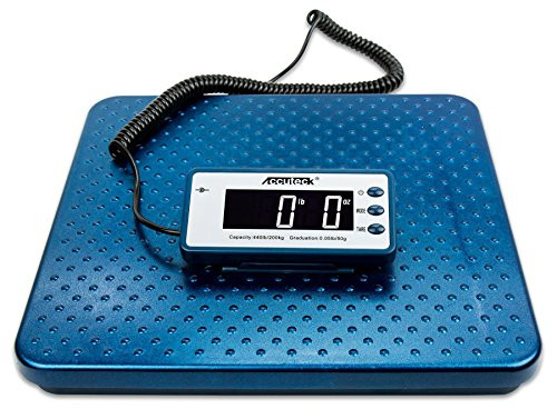 Accuteck 440lb Heavy Duty Digital Metal Industry Shipping Postal scale Colors