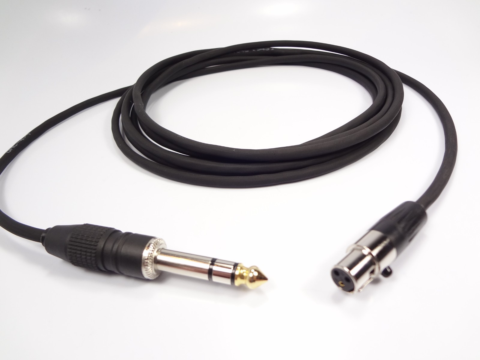 Clairmont Cable AKG Beyerdynamic Mini 3-pin XLR Headphone Cable 10ft B-Stock