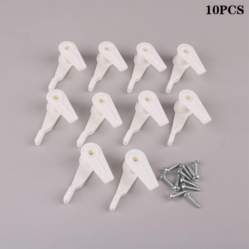 Ceiling Light Clip Clamps With Screws Lampshade Fixed Clamp Plastic Buckle