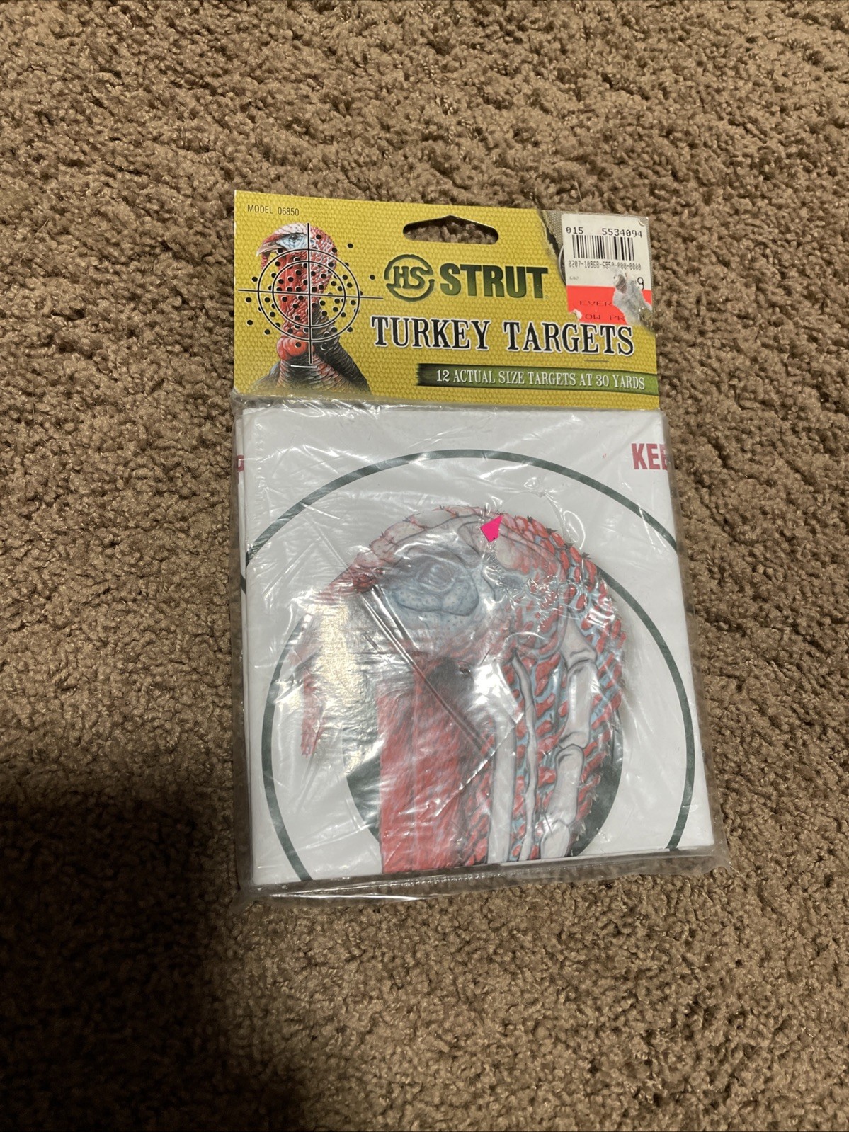 HS Strut Shotgun Hunters Specialties Turkey Targets 12 Pk 06850