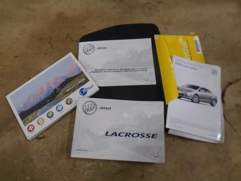 LACROSSE 2010 Owners Manual 1534325
