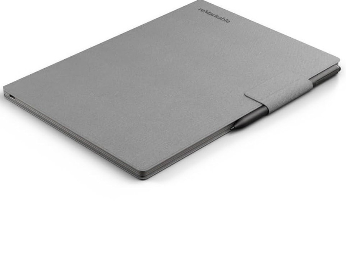 Remarkable Book Folio Gray Polymer Weave RM07B For 11.8” Remarkable Paper Pro