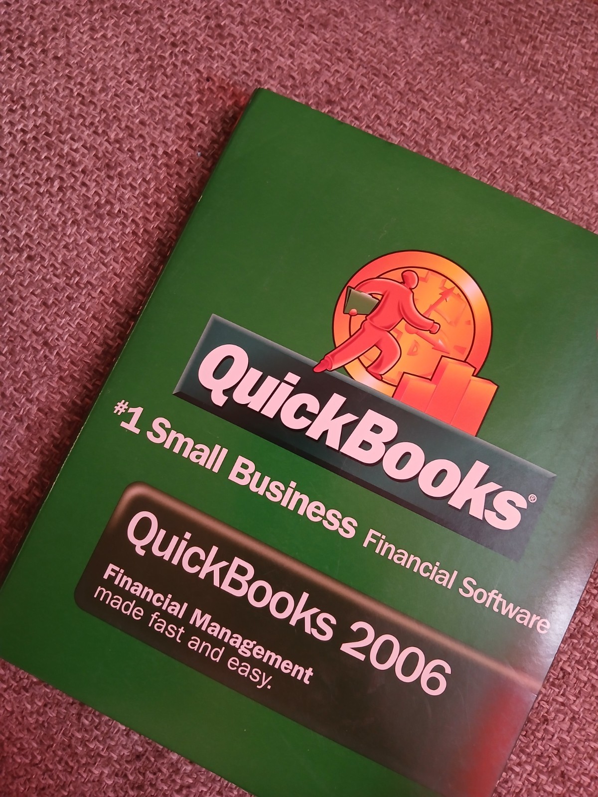 Intuit QuickBooks Simple Start Edition 2006 w/ License for Windows VGC Free Ship
