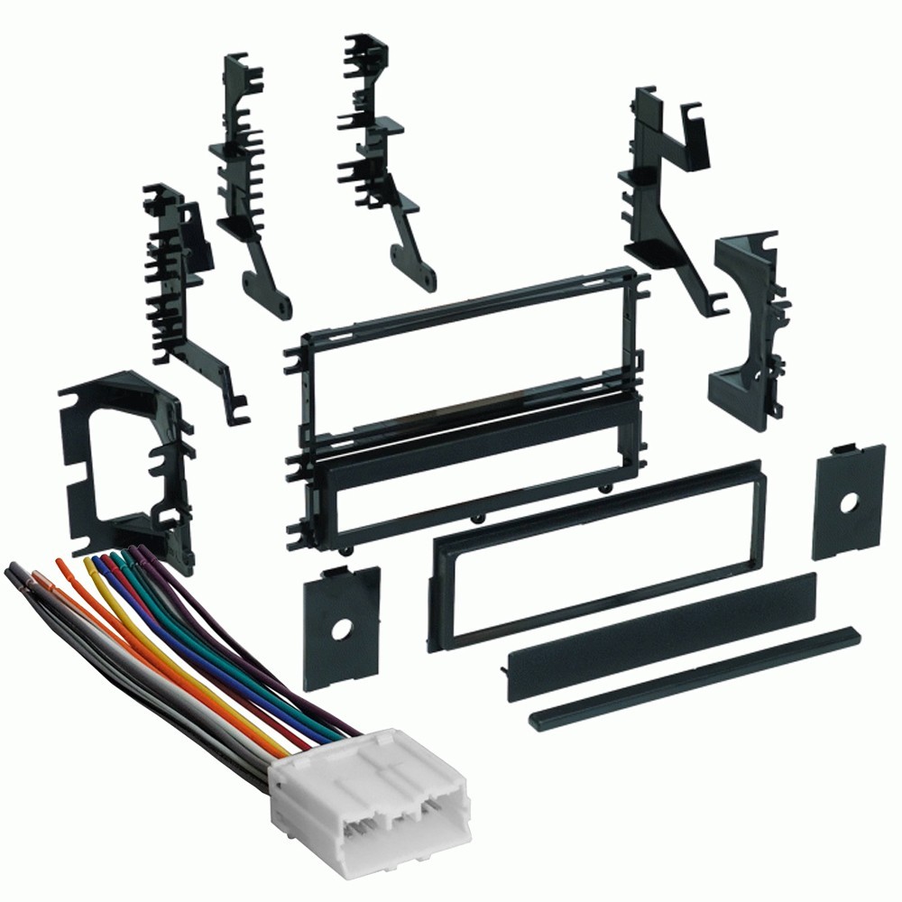 Car Radio Stereo Dash Install Kit for 1995-2005 Mitsubishi Eclipse/Spyder