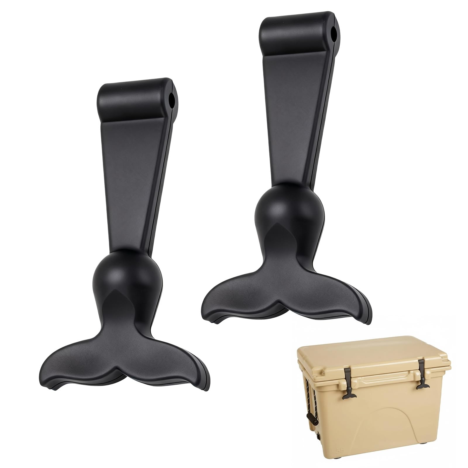 Fevbcnrj 2 Pack Cooler Latches Replacement Compatible with Orca,