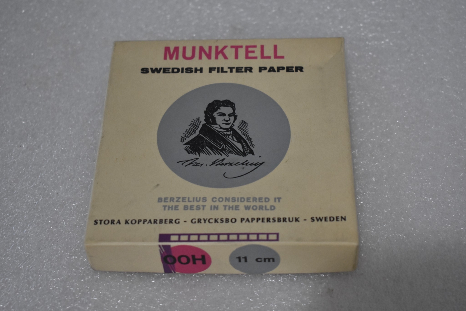 MUNKTELL 00H 11cm SWEDISH FILTER PAPER (LOT OF 2 BOXES)
