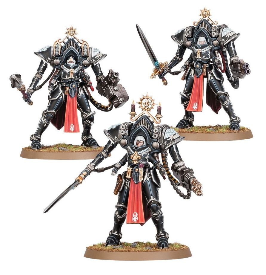 3x Paragon Warsuits - Adepta Sororitas - New on Sprue - US Import Tax Prepaid*