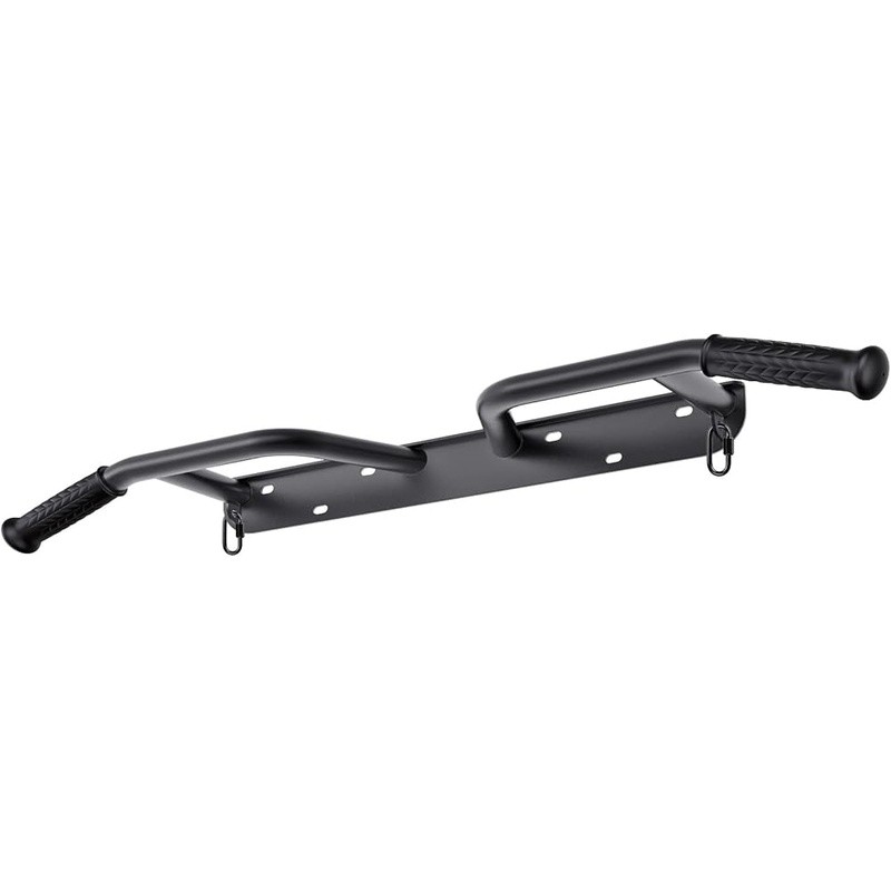 Heavy Duty Wall Mount Pull Up Bar Multi Grip Support 440lbs Easy Install New