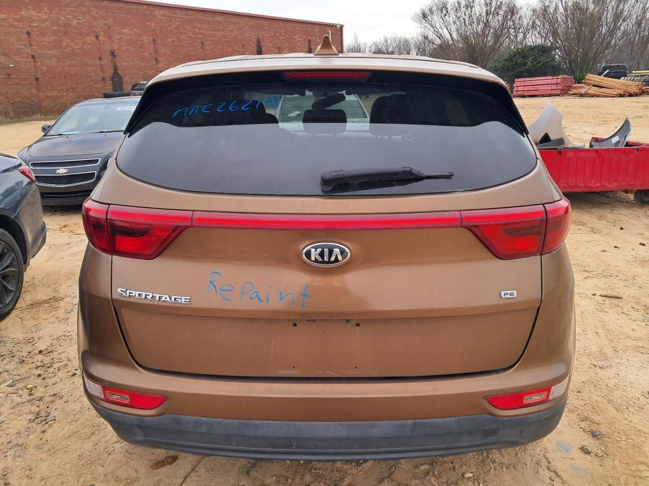 SPORTAGE 2017 Glove Box 5028833