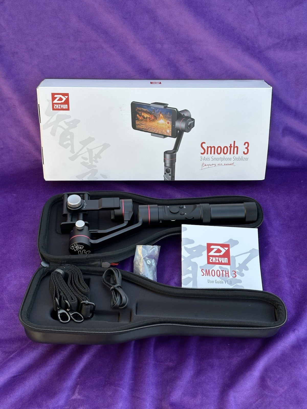 Zhiyun Smooth 3 Pro Handheld 3-Axis Gimbal Stabilizer (Used)