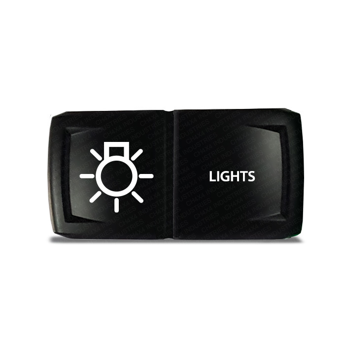 CH4X4 Marine Rocker Switch V2 Lights Symbol