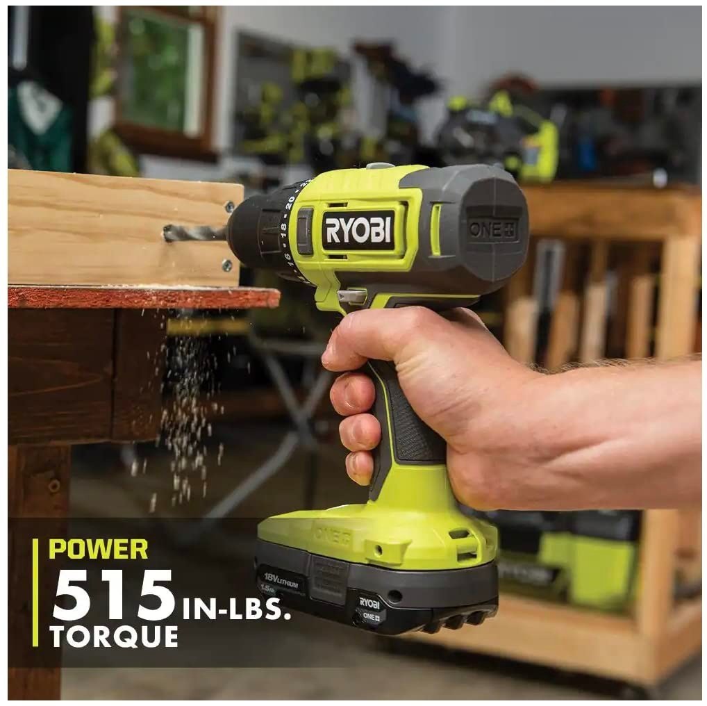 RYOBI ONE+ 18V Cordless Drill/Driver PCL206B - Tool Only