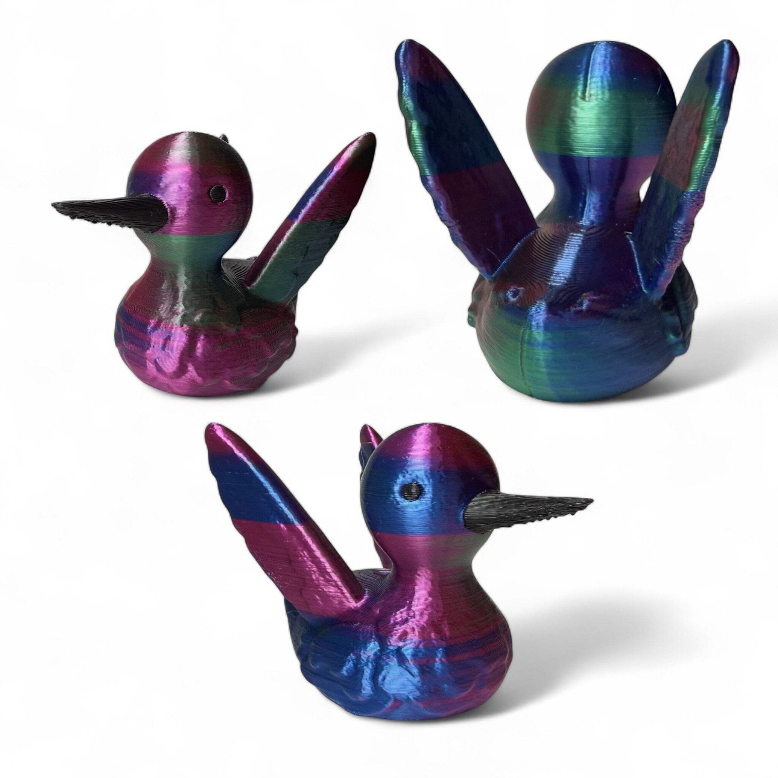 Translucent Hummingbird Duck | MyJeepDuck Dashboard Decor Duck Gift