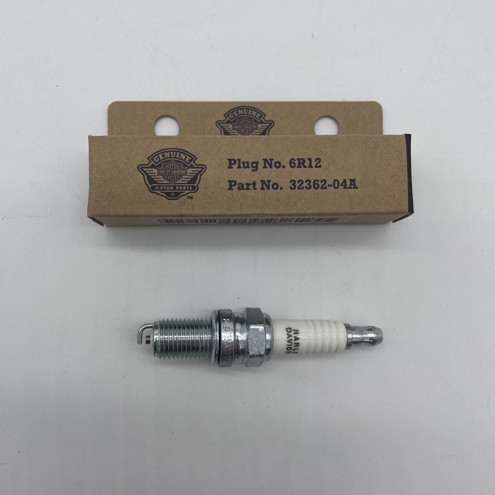 OEM HARLEY DAVIDSON SPARK PLUG 6R12  1 PACK - 32362-04A [ NEW ]