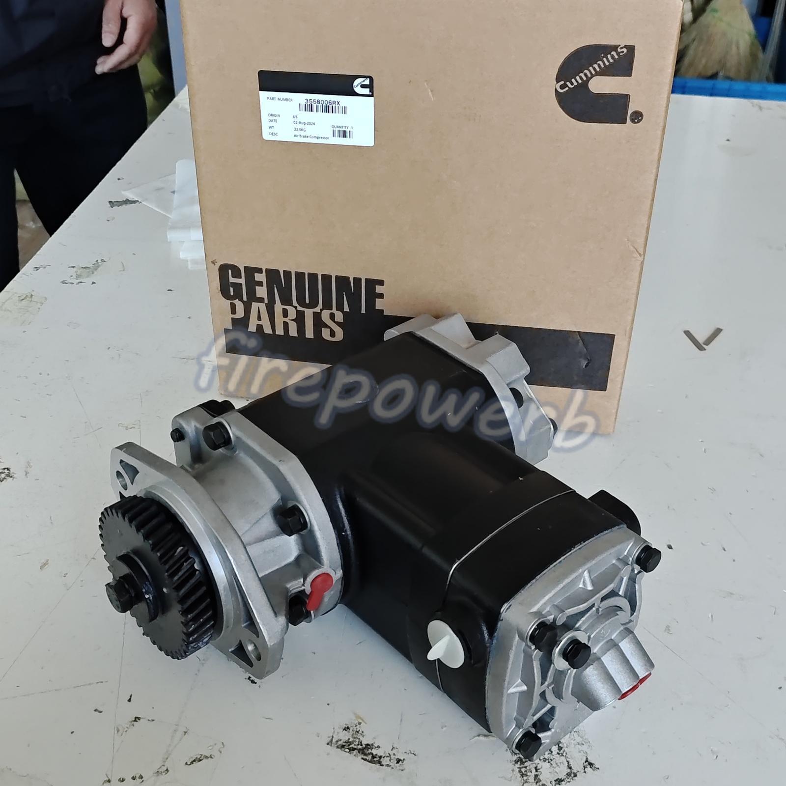 Air Brake Compressor 3558006 For Cummins Engine 6CT 8.3L 3558006X NEW
