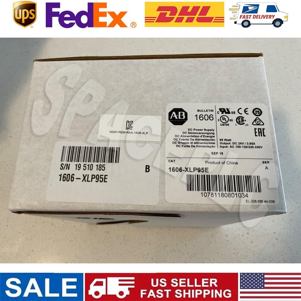 NEW Genuine Allen Bradley 1606-XLP95E DC Power Supply 95W Factory Packaged