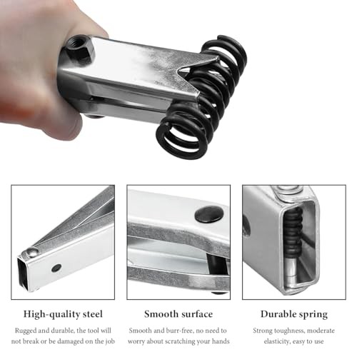 Door Spring Tool, Sturdy Metal Car Door Hinge Spring Compressor Tool Fit 1/2
