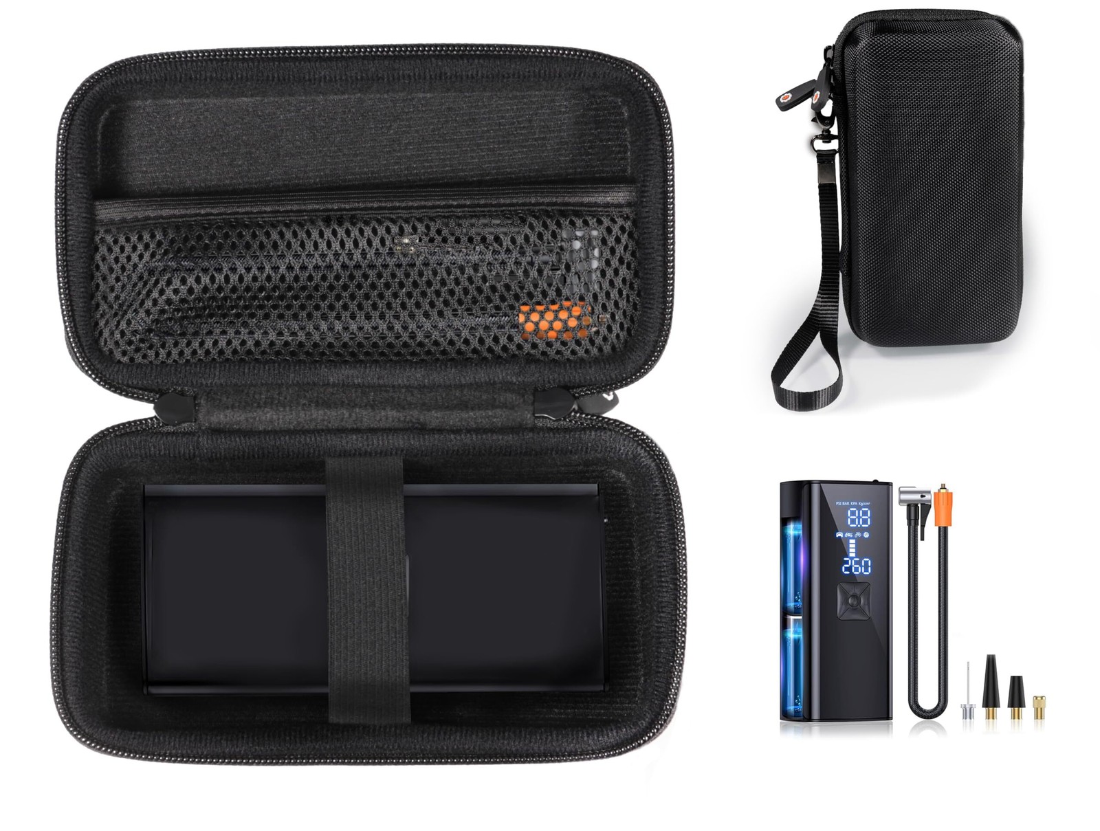 getgear Portable Tire Inflator Case compatible with ILTIDE Tire Inflator Portabl