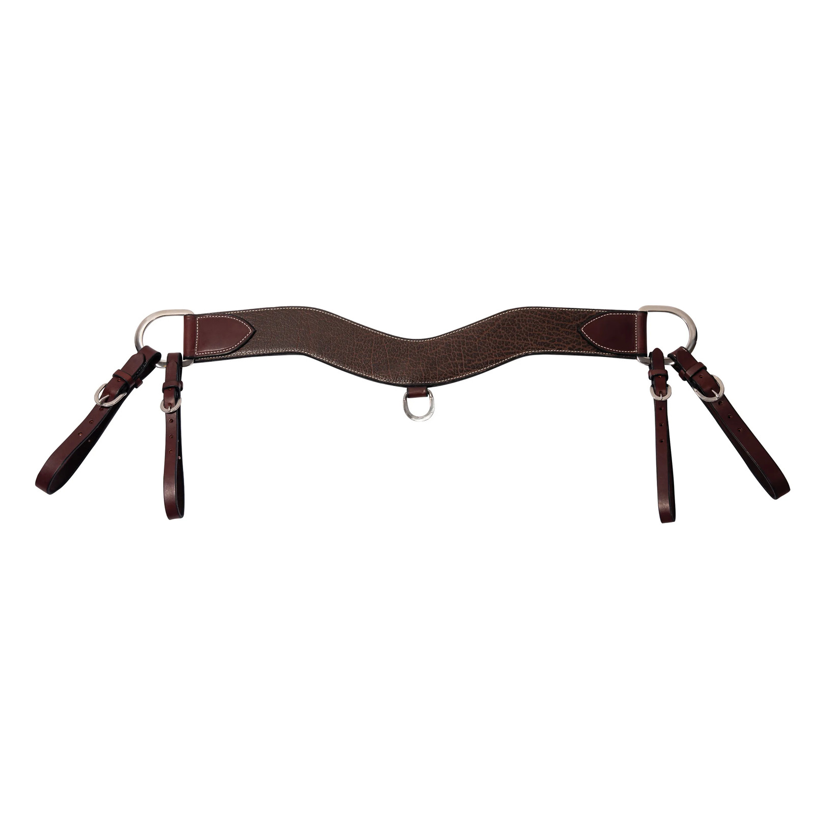 Professional's Choice Steer Tripper Bison Leather Breast Collar - 3 1/4” Wide