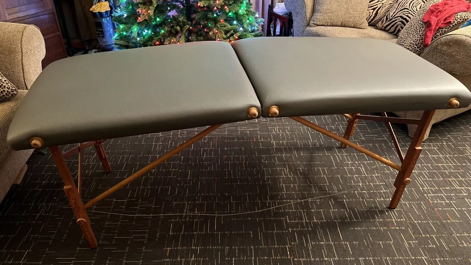 Vintage 1988 Golden Ratio Woodwork Massage Table~ No Head Rest ~ Local Pick Up
