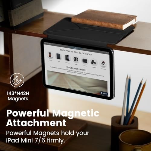 Black A17 Pro (2024) Case for iPad Mini 7 (2024)