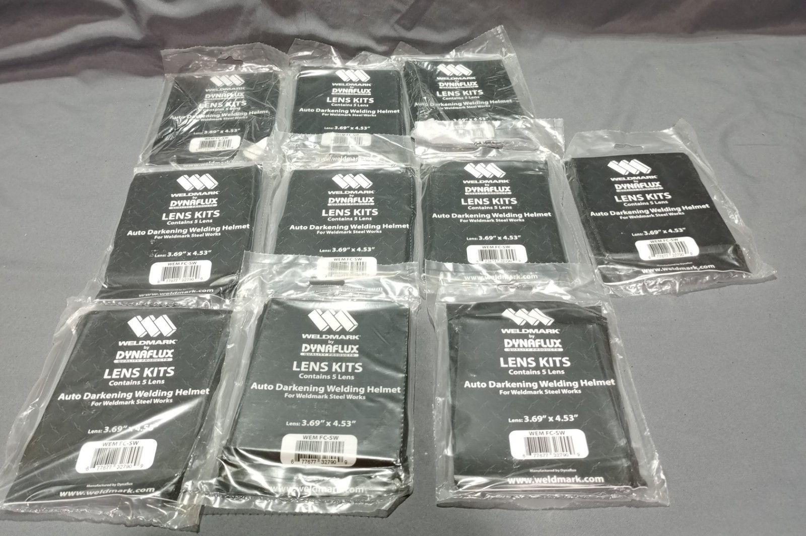 10 Packs Of 5 (50 Total)  WeldMark Lens Kit WEM FC-SW