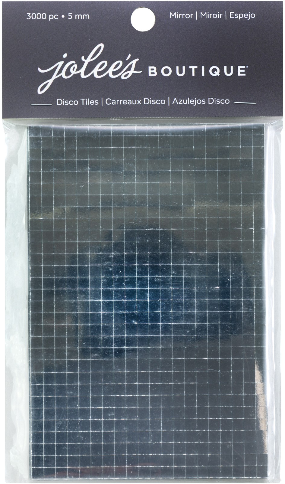Jolee's Disco Tiles 5MM -Mirror