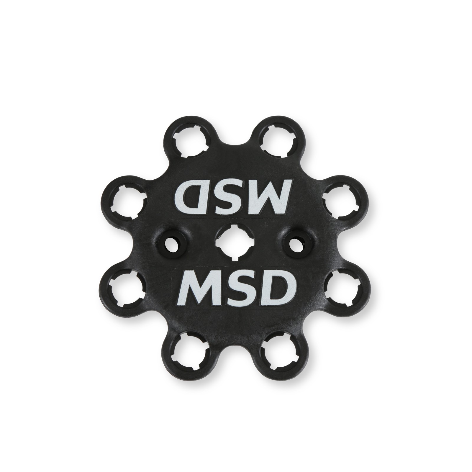 84333 MSD Distributor Cap - V8 - HEI Terminals - Black - Spark Plug Wire