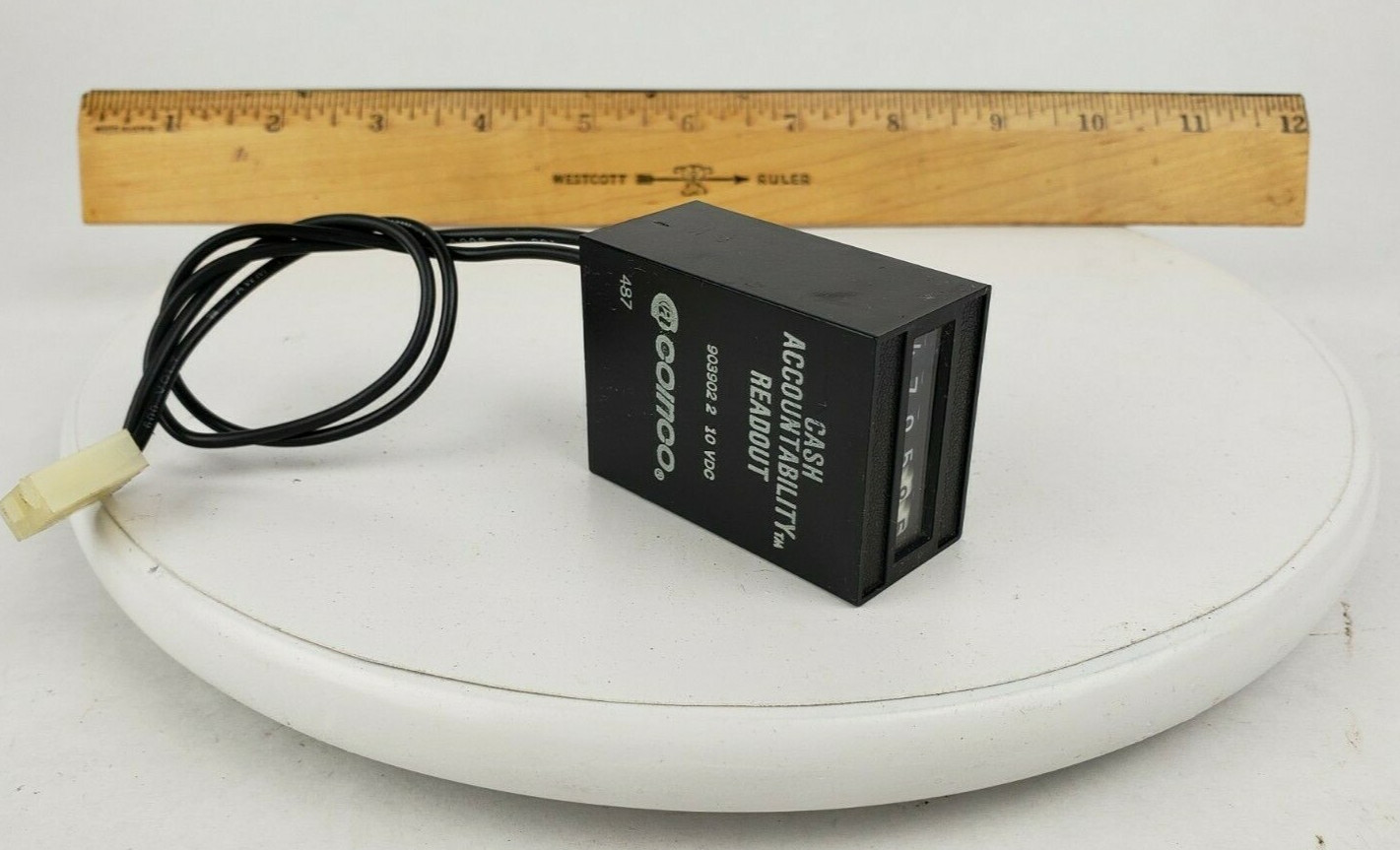 CoinCo Cash Accountability Readout 10 VDC - Vending Machine Snack Soda Counter