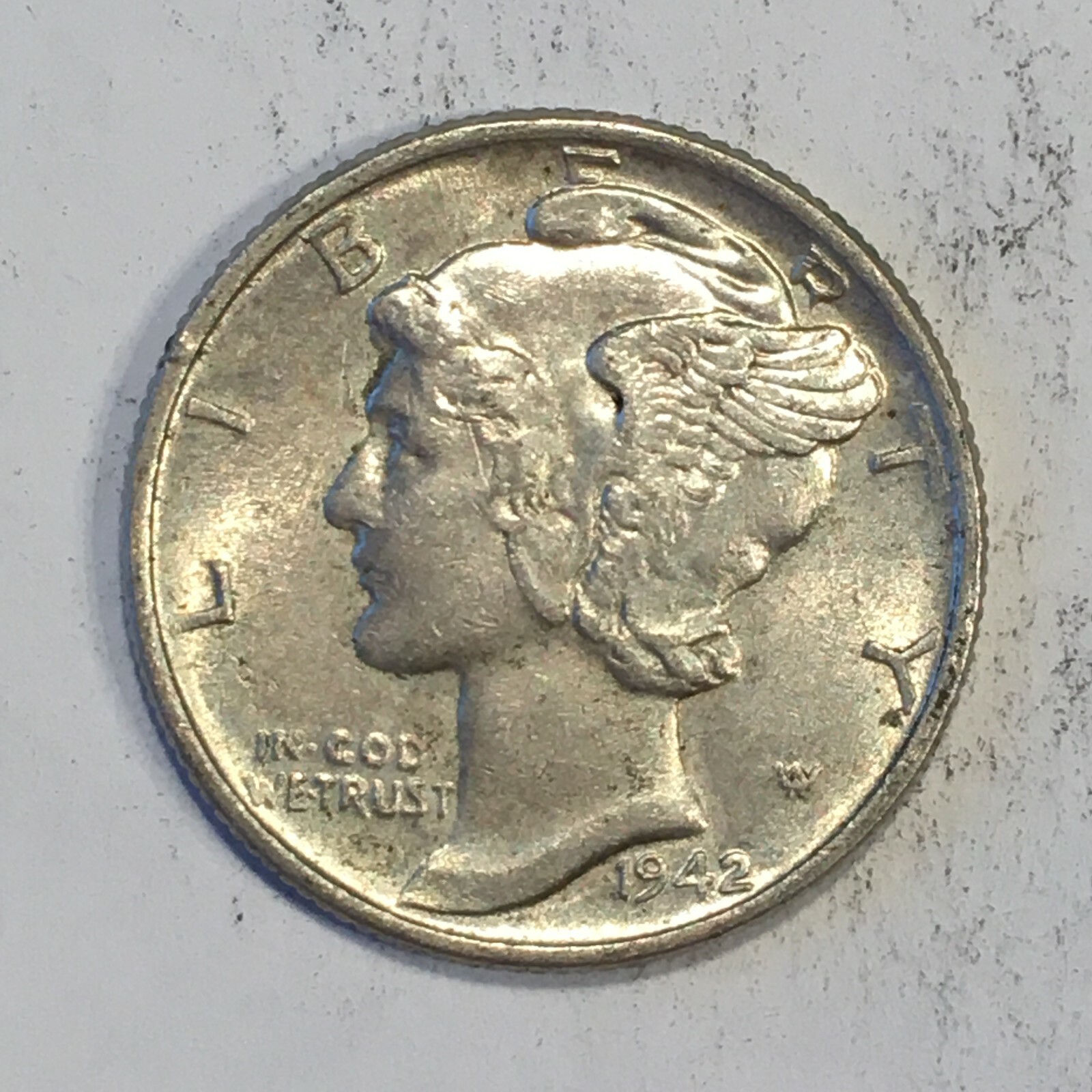 1942 Mercury Dime - High Quality Scans #L814