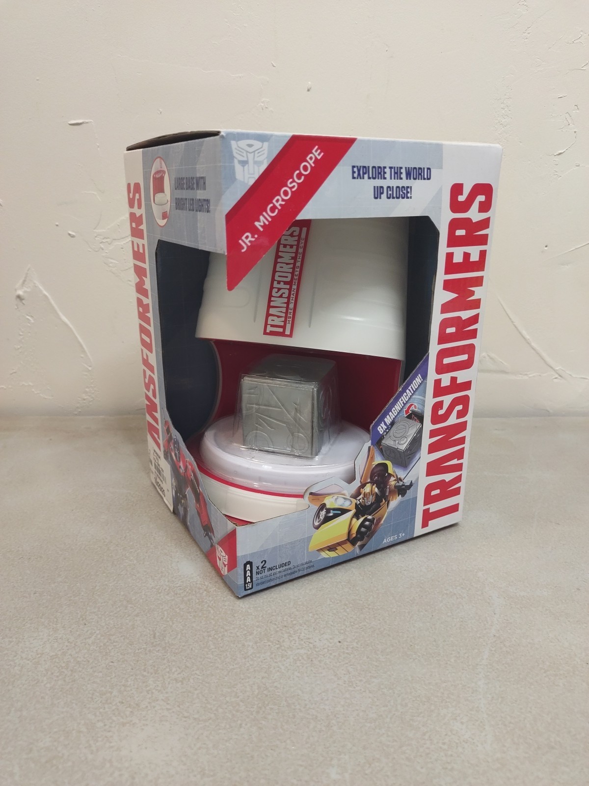 2025 TRANSFORMERS Hasbro JR. MICROSCOPE 8x Magnification/STEM/Digital NEW Read