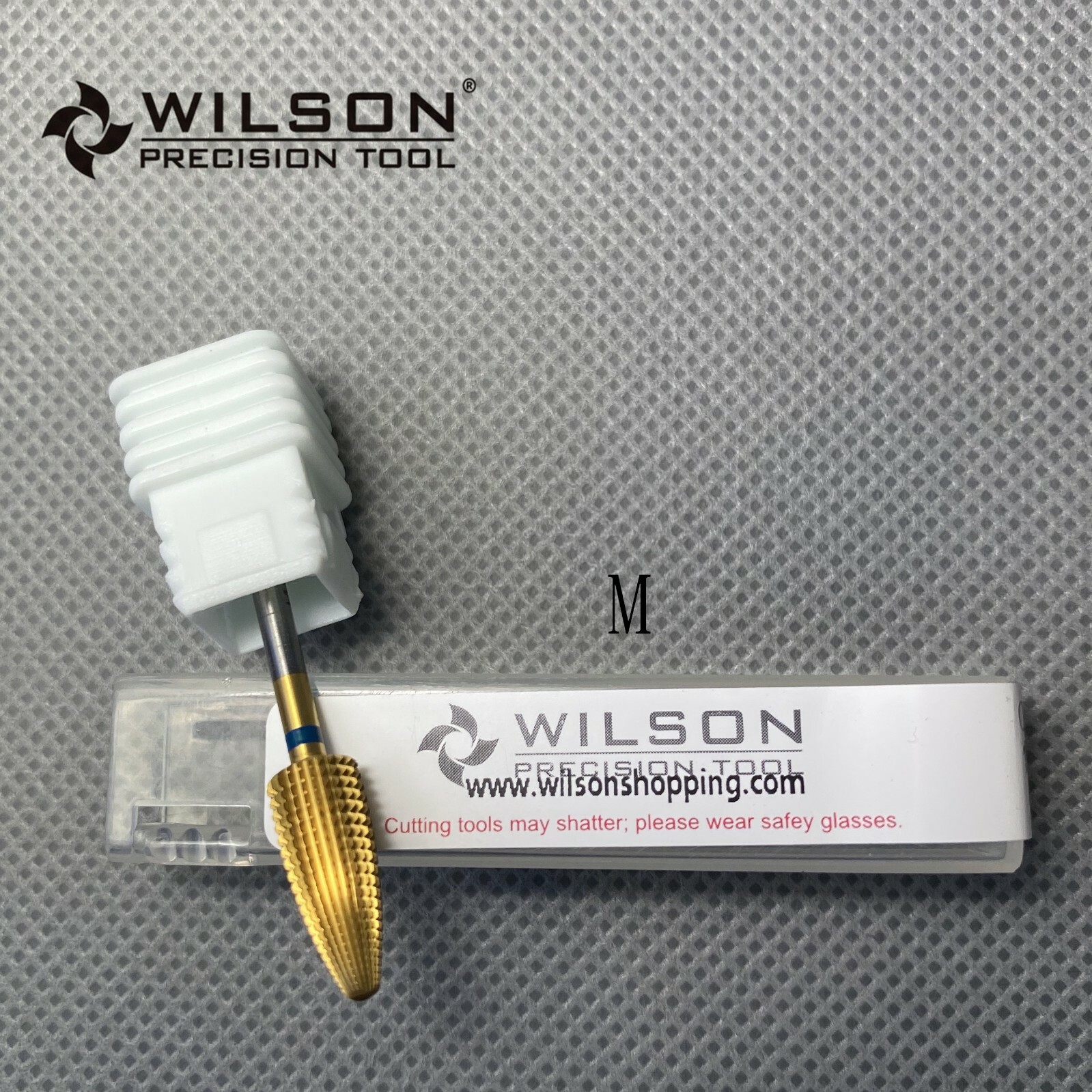 WILSON Carbide Nail Drill Bit, Typhoon Bit Tin 2-WAY