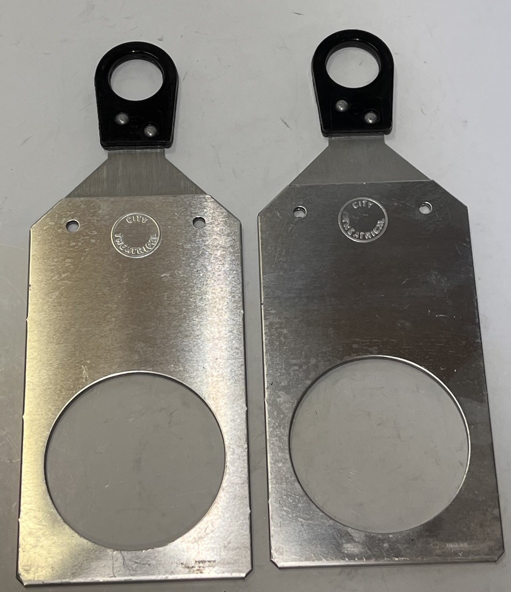 City Theatrical Sandwich Gobo Holders Lot Of 2