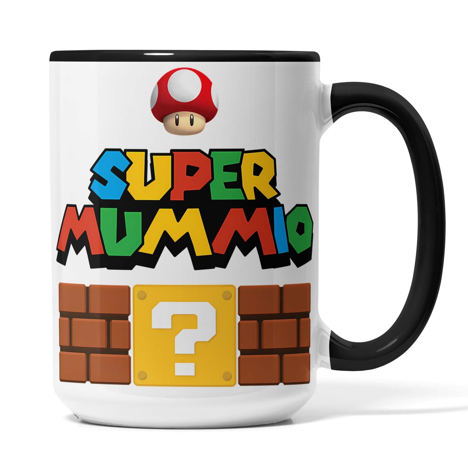 Super Mummio Gamer Mum Coffee Mug - Funny Mother's Day Video Game Parody Gift Cu