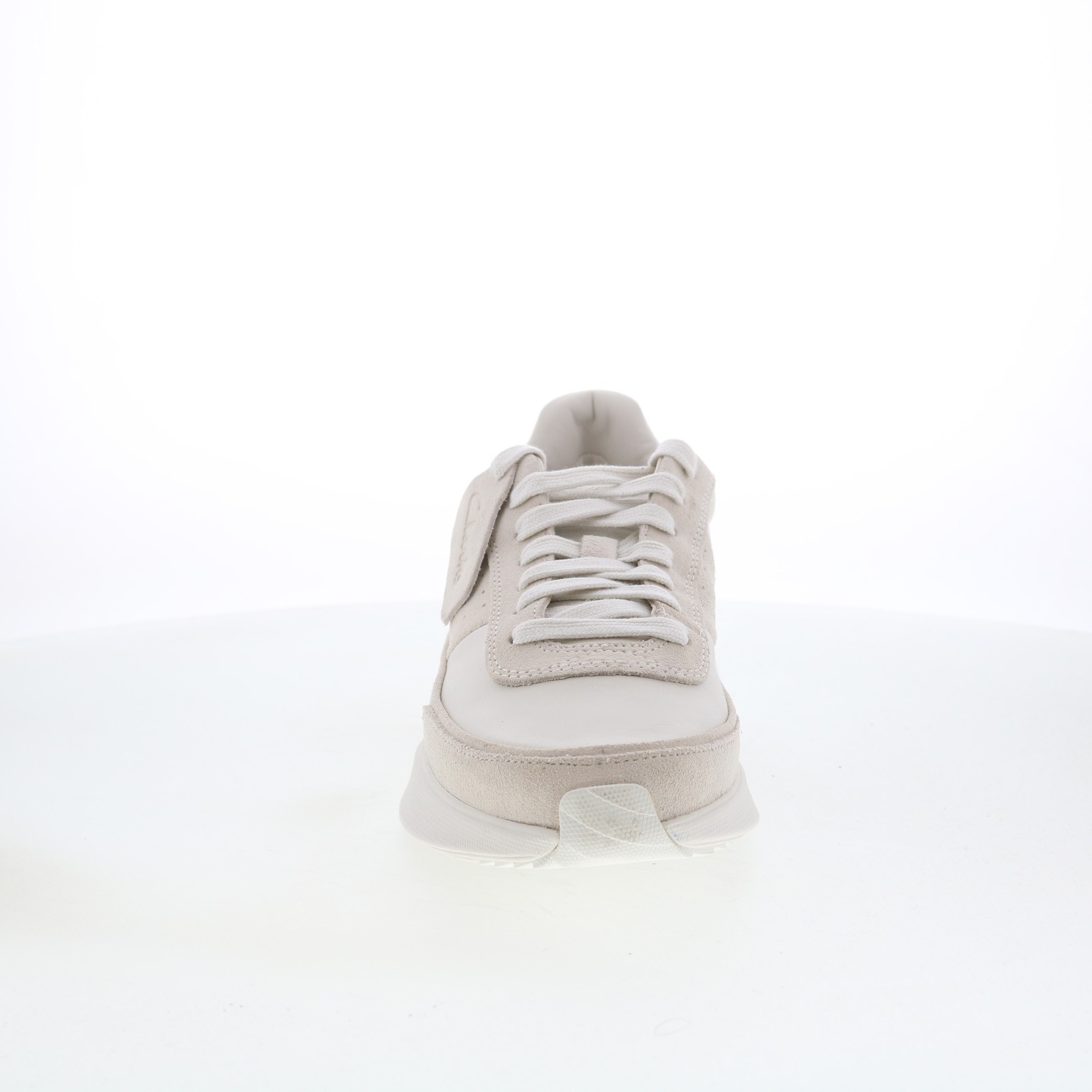 Clarks Craft Pace 26179691 Mens White Leather Lifestyle Sneakers Shoes
