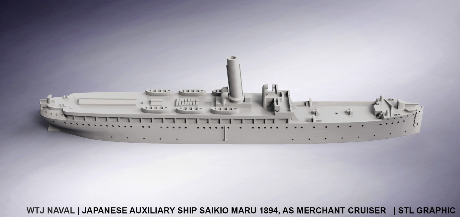 Saikio Maru 1894 - Wargaming - Axis and Allies - Naval Miniature -  Tabletop Gam