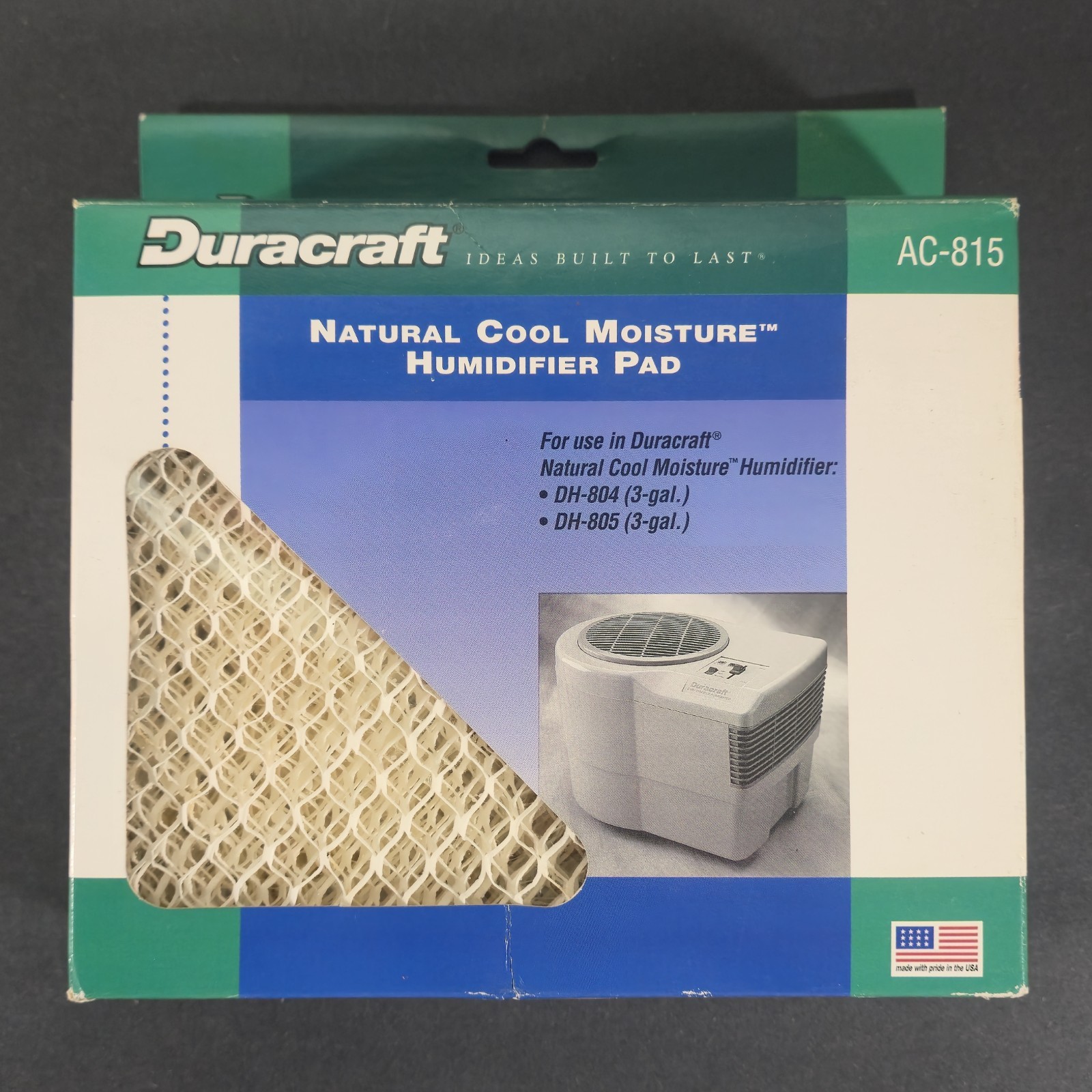 Genuine Duracraft OEM Humidifier Filter AC-815 Natural Cool Moisture Pad (1994)